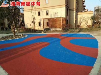 蒸湘区学校弹性丙烯酸涂料 篮球场塑胶面层铲除 硅PU球场材料施工