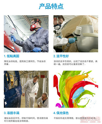 【YINDI 银迪YINDI银迪巴斯夫银迪FE401清漆套装标准52.5罩光修补漆汽车辅料厂家标准5+2.5】巴斯夫涂料